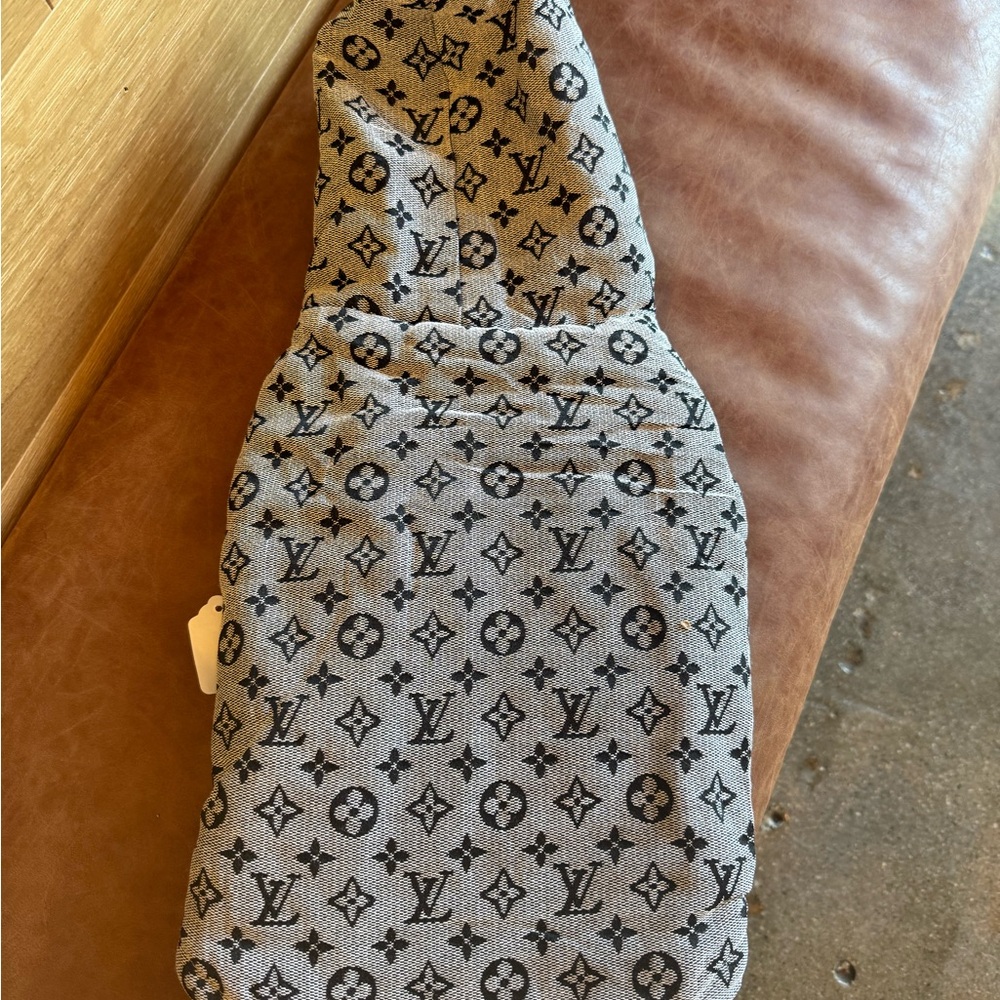 Designer Gray Dog Vest - Picture 3 of 4